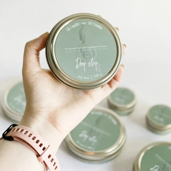 شمع مدیتیشن دو فیتیله - Image 5