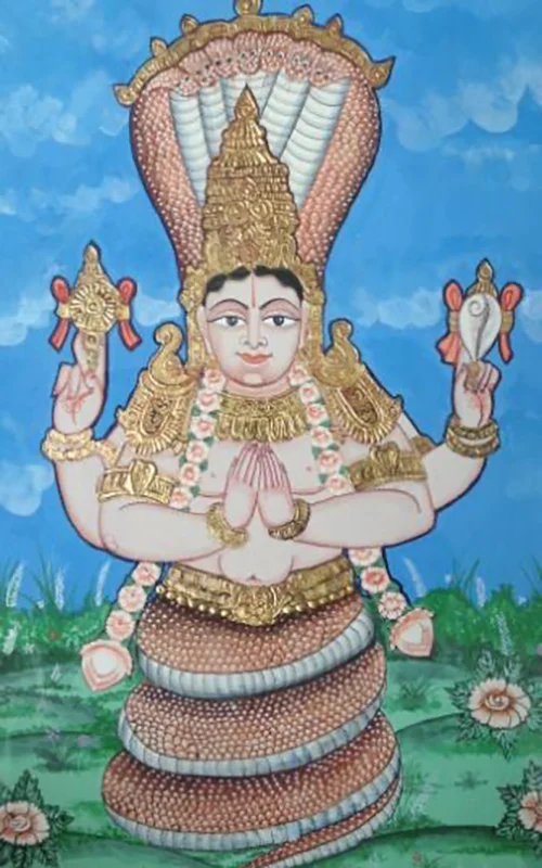 نقاشی ترسیم شده از پاتانجلی 