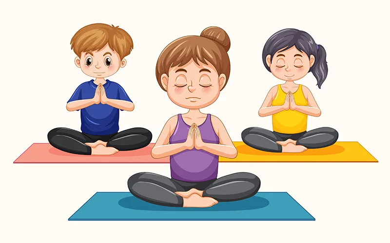 یوگا برای کودکان و نوجوانان