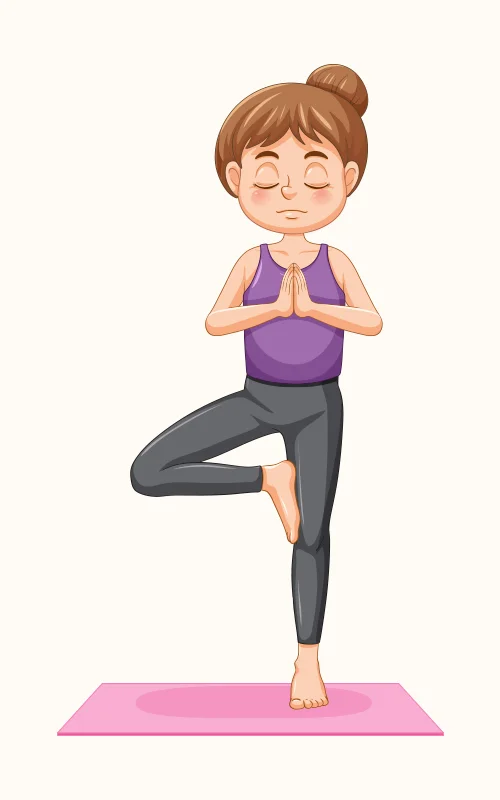 آسانای درخت برای کودکان