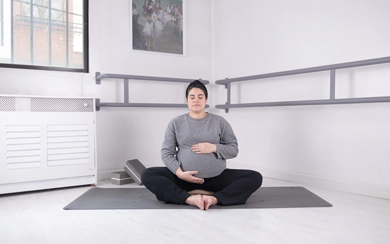 تنفس شکمی در بارداری